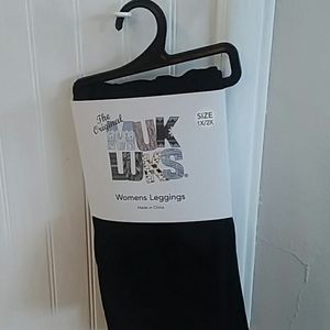 Muk Luks women's leggings black 1X/2X